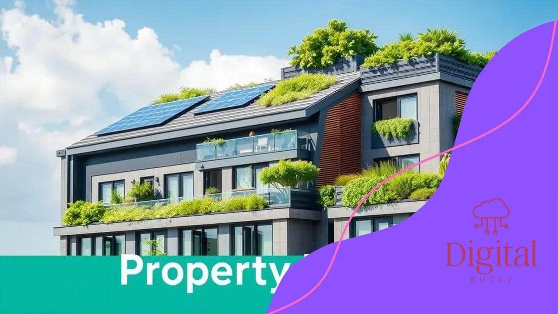 Sustainable practices in property tech
