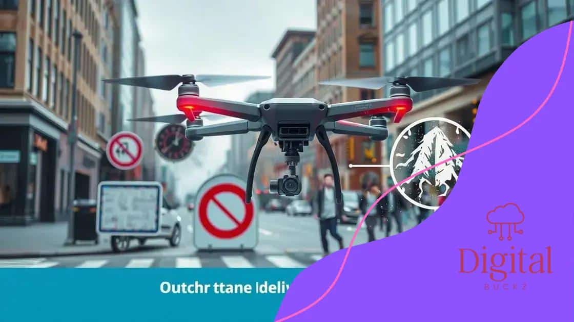 Challenges faced by drone delivery systems