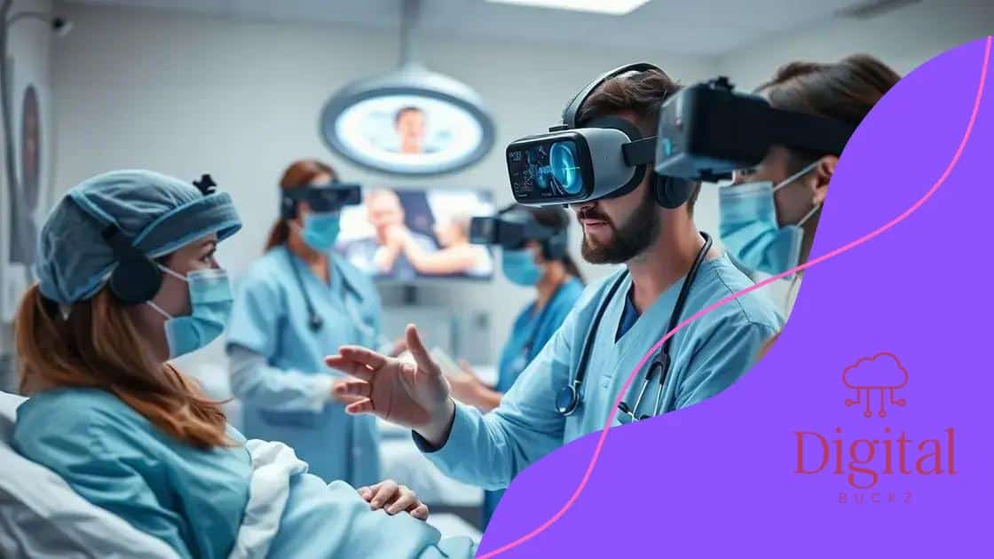 Improving patient-care scenarios through VR