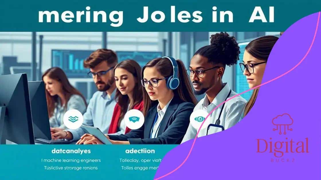 Emerging job roles in AI