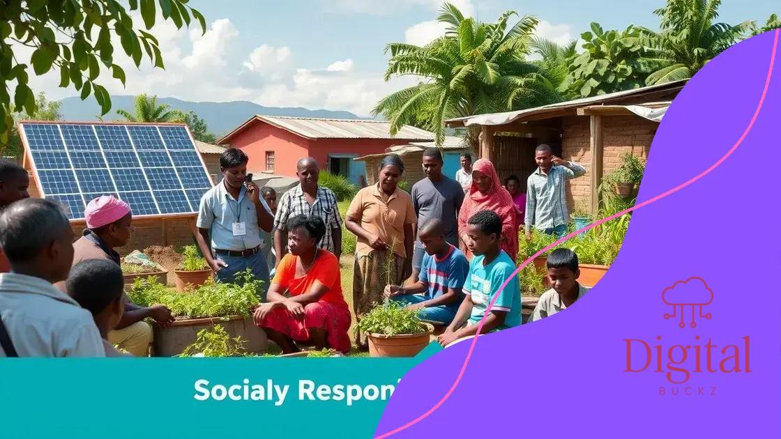 Impact of SRI on businesses and communities