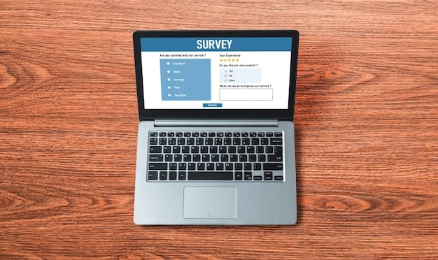 A screenshot of a survey site's terms and conditions page, zoomed in on a section highlighting recent policy updates related to data privacy and user eligibility.