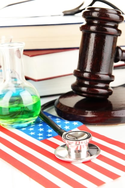 A gavel resting on a stack of legal documents related to labor laws and worker rights. The image symbolizes the importance of legal protections for gig workers and the enforcement of these laws.