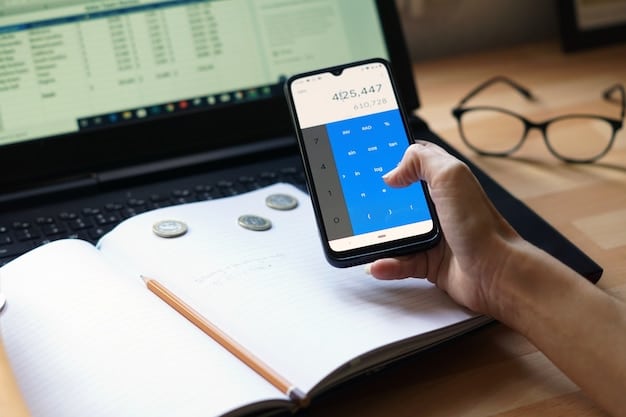 A close-up shot of a digital banking app on a smartphone, displaying a high-yield savings account balance with a prominently featured interest rate and growth chart. The screen should be clean and user-friendly, emphasizing the ease of use and accessibility of the account.
