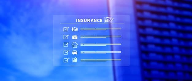 A dashboard interface displaying personalized insurance policy options based on user data. The dashboard should visualize risk factors and coverage details clearly.
