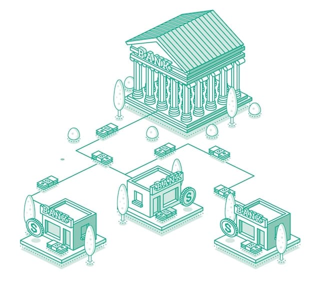 A side-by-side comparison graphic showing a traditional bank with long lines and a complex process versus a sleek fintech app with a simplified, user-friendly interface and instant service, highlighting the improved customer experience offered by fintech.