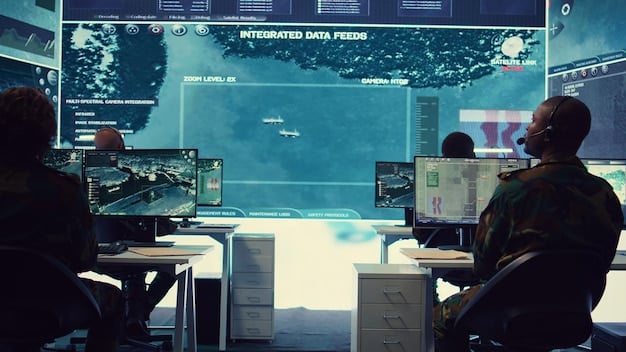 A visual representation of a security operations center (SOC) with analysts monitoring network traffic and responding to alerts, showcasing the importance of real-time threat detection.