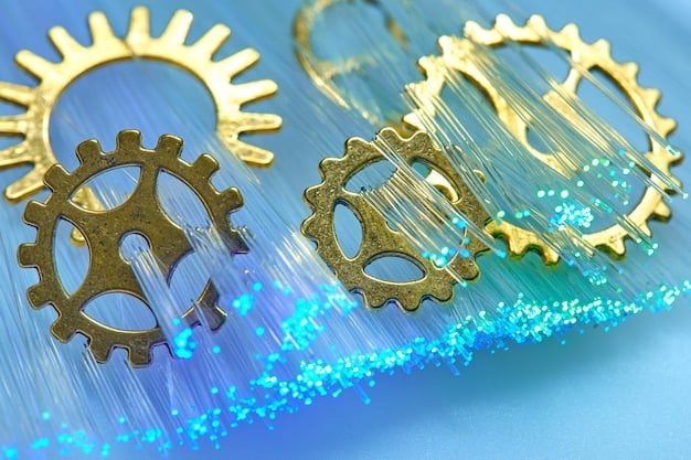An image portraying a complex technological infrastructure with cogs representing various DeFi protocols. Some cogs are brightly lit, showing innovation, while others are dimmed, signifying the impact of regulations on stifling certain developments.