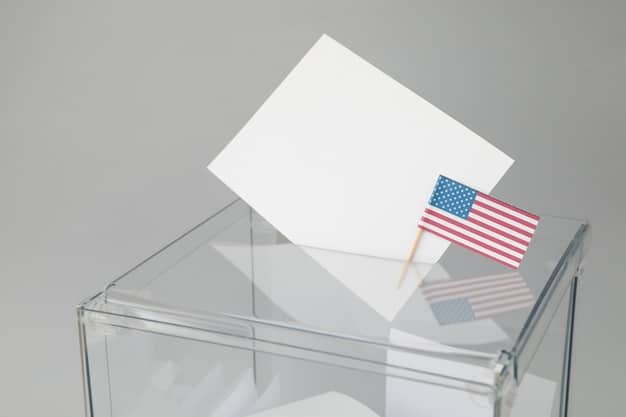 A split image. On one side, show a traditional ballot box with a visible security vulnerability (e.g., a loose lock or a person tampering with it). On the other side, show a glowing blockchain network represented by interconnected nodes, symbolizing impenetrable security. A beam of light connects the voter to the blockchain, indicating secure vote transmission.