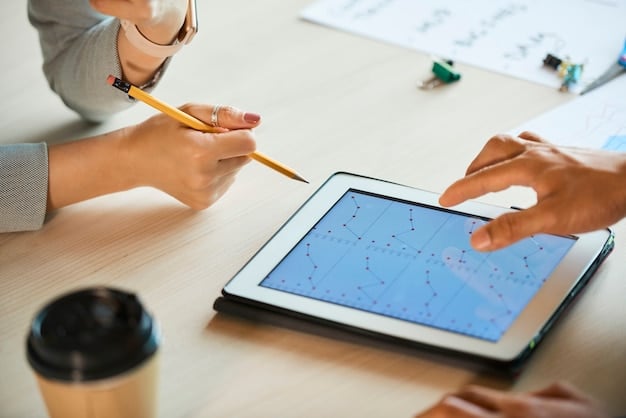 A mobile-first index checklist with a hand ticking off items on a tablet screen, illustrating the steps businesses need to take to optimize for Google's algorithm.