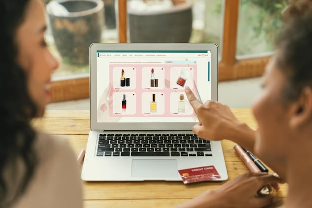 A close-up view of a click heatmap on an e-commerce product page, highlighting specific product images and buttons with high click activity.