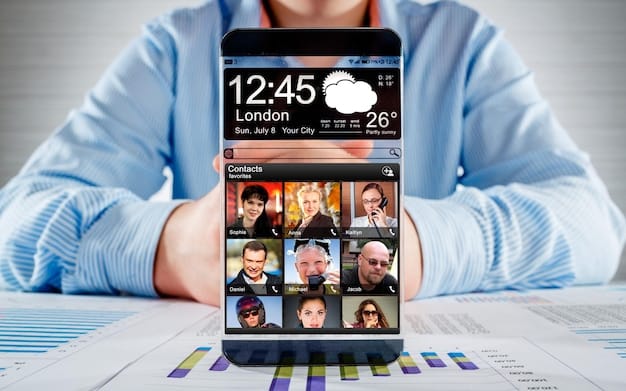 A split-screen showing a company's Instagram feed on one side, curated with user-generated content of customers using their product, and on the other side, a TikTok challenge initiated by the brand where users are actively participating and creating videos of themselves using the product in funny and creative ways.