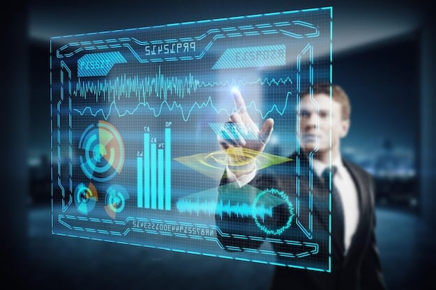 A futuristic image depicting a personalized fintech dashboard with AI-powered assistance, showcasing various financial insights and recommendations tailored to the individual user. The dashboard should be clean, intuitive, and visually engaging.