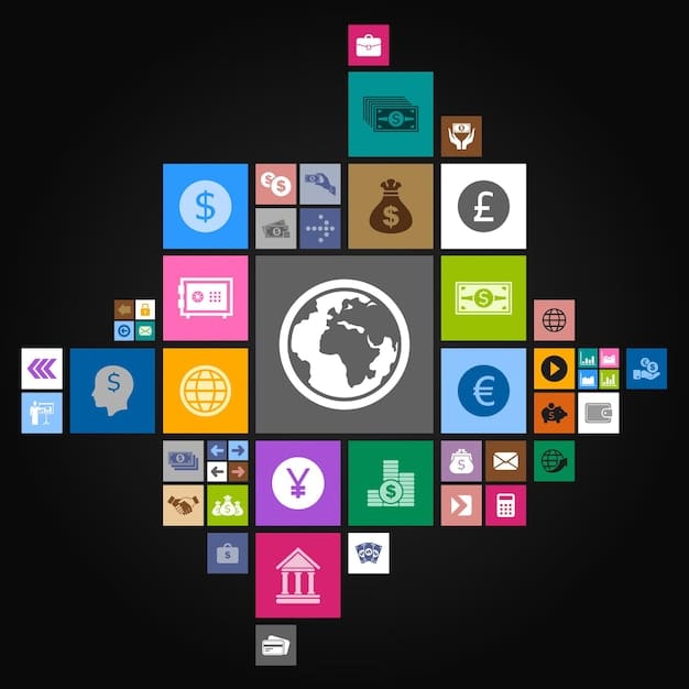 A collage showing logos of prominent companies included in Fintech ETFs, such as PayPal, Square, and Adyen, alongside graphics representing emerging fintech trends like AI-driven financial advising and blockchain-based payment systems, highlighting the innovative nature of the investments and the core question of 'What are the Potential Risks and Rewards of Investing in Fintech ETFs in the US Market?'.