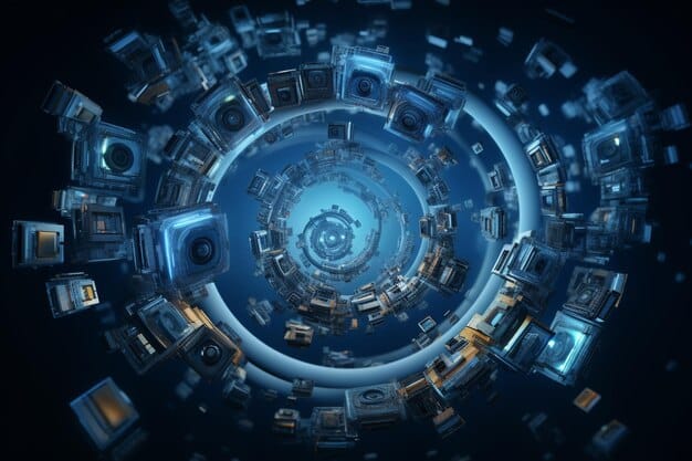A conceptual image showing various digital assets floating around a central regulatory symbol, with arrows indicating the flow of new regulations. The assets could be represented by abstract crypto shapes or icons, emphasizing classification and regulatory clarity.