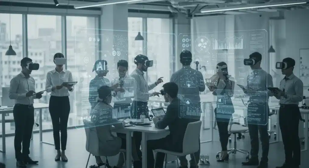 AI-Powered Workforce: Training Strategies for US Companies in 2025