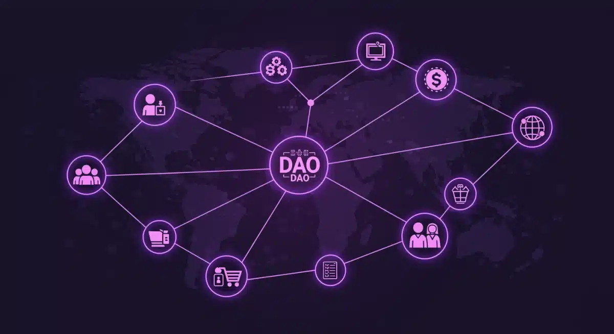 Decentralized autonomous organizations (DAOs) for retail community governance and loyalty.