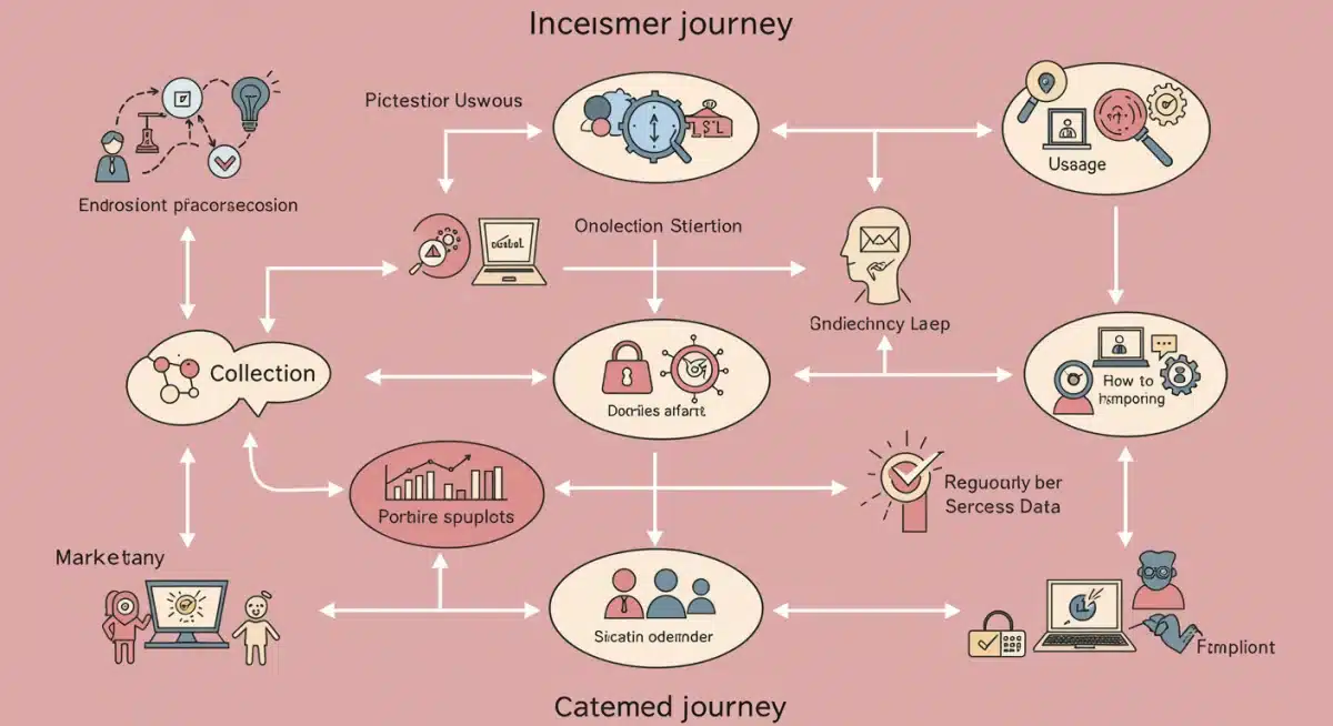 Complex data flow under new US data privacy regulations