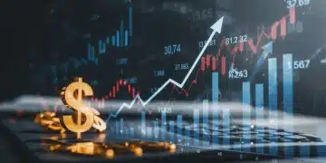 Digital analytics dashboard showing cost savings and optimized ad spend performance in the US market.
