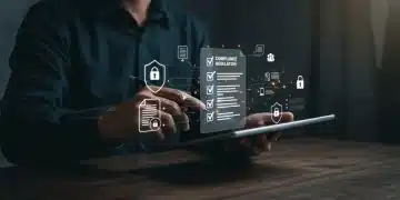 US Privacy Regulations: 5-Step Compliance for Marketers Digital marketer reviewing US privacy regulations compliance checklist on tablet