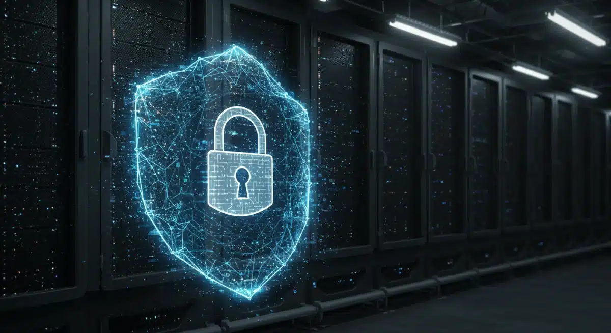 Quantum-resistant cybersecurity protecting sensitive data in a US data center