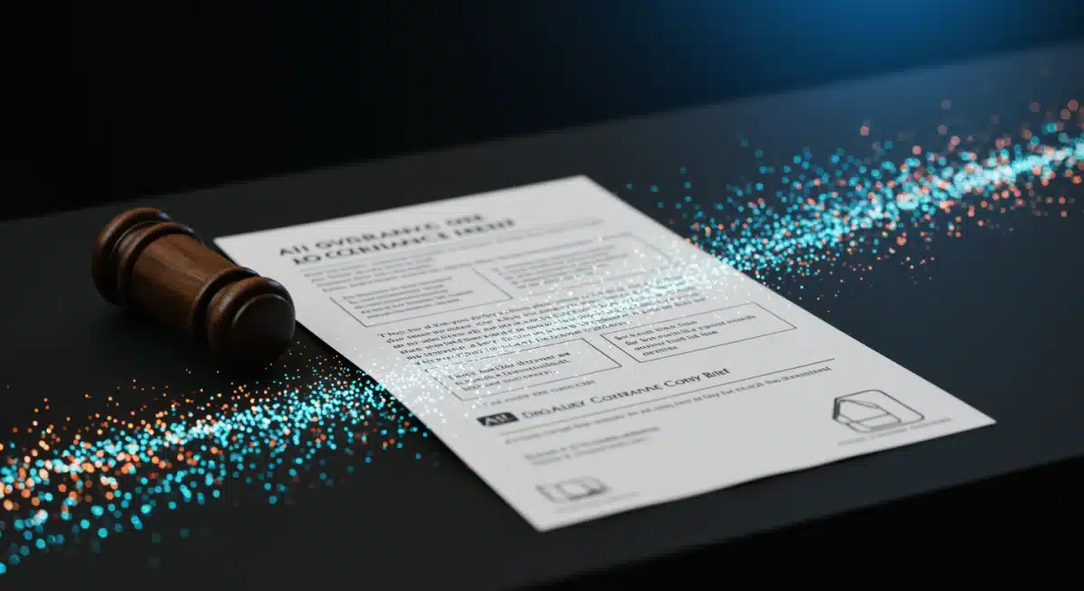 Legal document outlining AI governance and compliance for US businesses